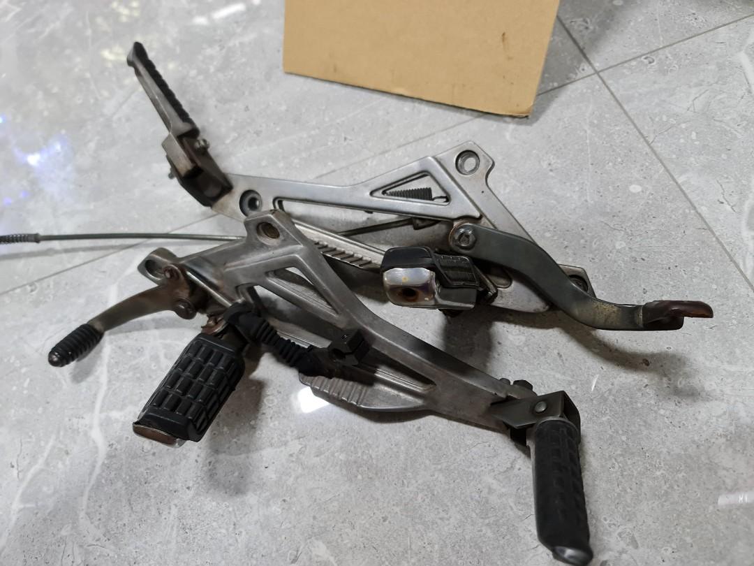 Yamaha RXZ Footrest and bracket, Motorcycles, Motorcycle Accessories on ...