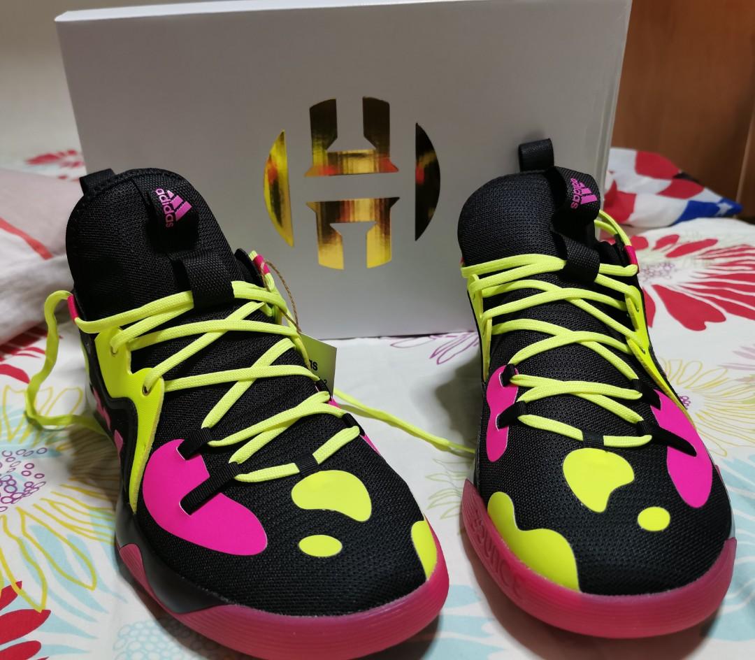 ADIDAS BASKETBALL Harden Stepback 2.0 Shoes Black UK10, Men's Fashion,  Footwear, Sneakers on Carousell