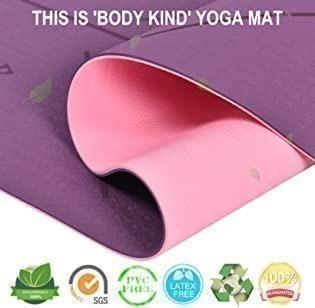 DAWAY Wide Thick TPE Yoga Mat Y8 Eco Friendly Pilates Mats, Nonslip Grip  Workout Exercise Mats, Body Alignment System,…