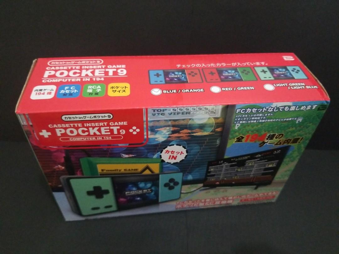[經典]全新遊戲機 Cassette Insert Game Pocket 9 in 194], 興趣及遊戲, 玩具