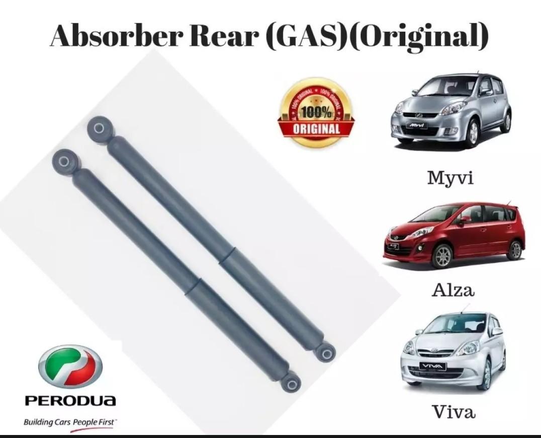Absorber Rear Belakang Gas Original X 2 Pcs For Myvi Old Model Alza And Viva Auto Accessories On Carousell