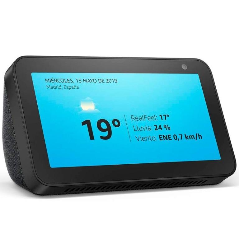 AMAZON ECHO SHOW 5 (Category: Entertainment Systems & Smart Home Devices) located in Taguig. Submitted by urbangizbyinfomax (Listing ID 1119658070, Image 3). Description: Alexa can show you more – Compact 5.5” smart display ready to help manage your day, entertain at a glance, and connect you to friends and family. Made to fit your life – Cook along to step-by-step recipes. Easily update to-do lists and calendars. Choose the clock face that fits 