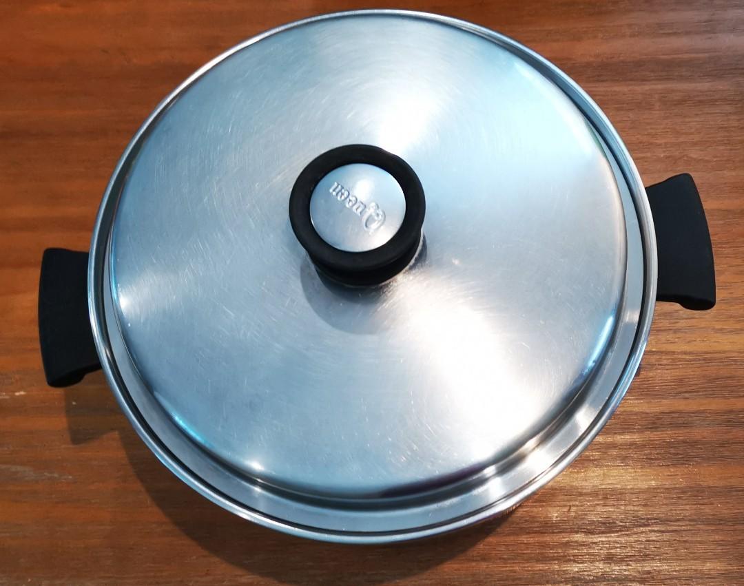 Amway Queen Cookware 7Ply Multiply 18/8 Stainless Steel 6 Litre 11" Stock Pot, Furniture & Home