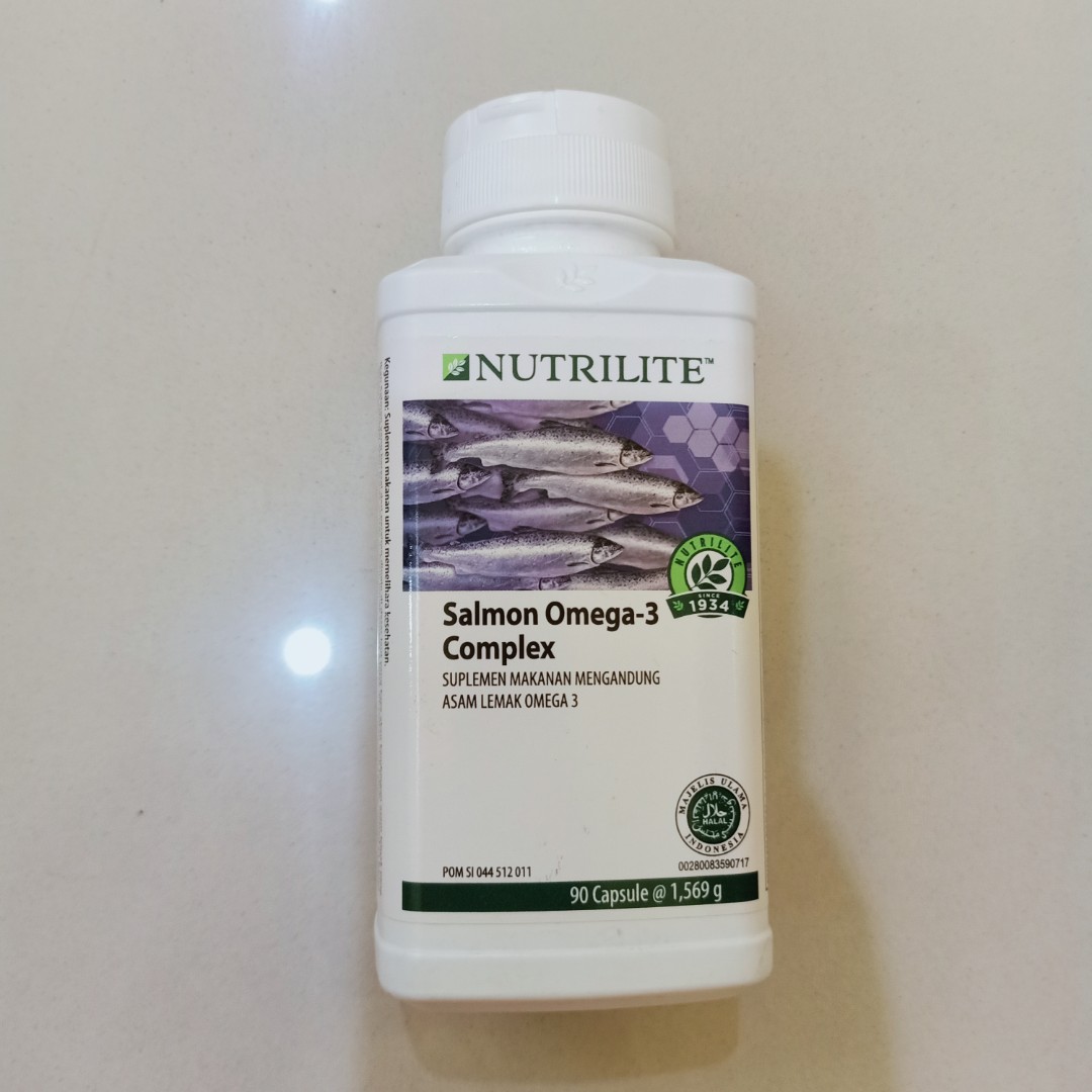 Amway Salmon Omega 3, Kesehatan & Kecantikan, Kulit, Sabun & Tubuh di