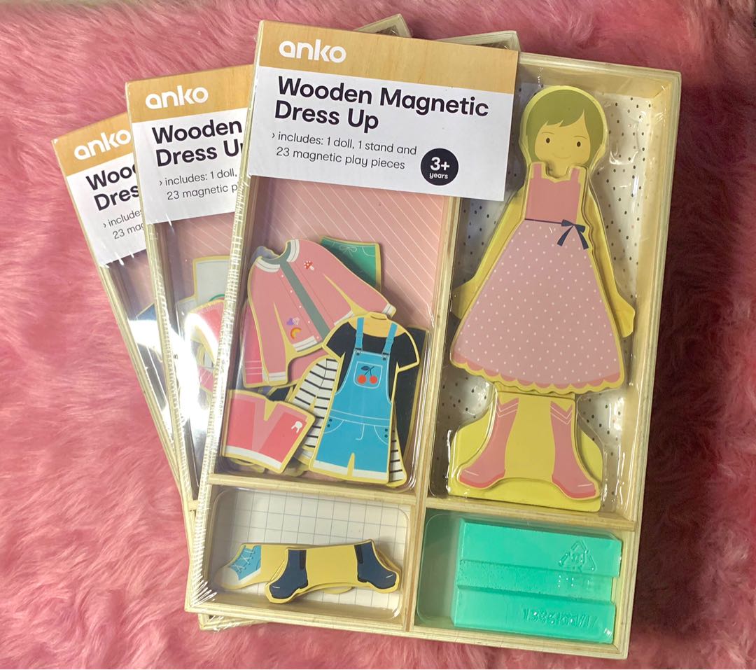 Anko Wooden Dress up Toy, Hobbies & Toys, Toys & Games on