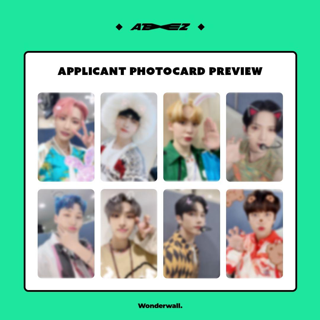 ATEEZ ソンファ ZERO :FEVER Part.3 Wonderwall ATEEZ WONDERWALL 2.0 ZERO FEVER PART 3 PHOTOCARDS, Hobbies & Toys