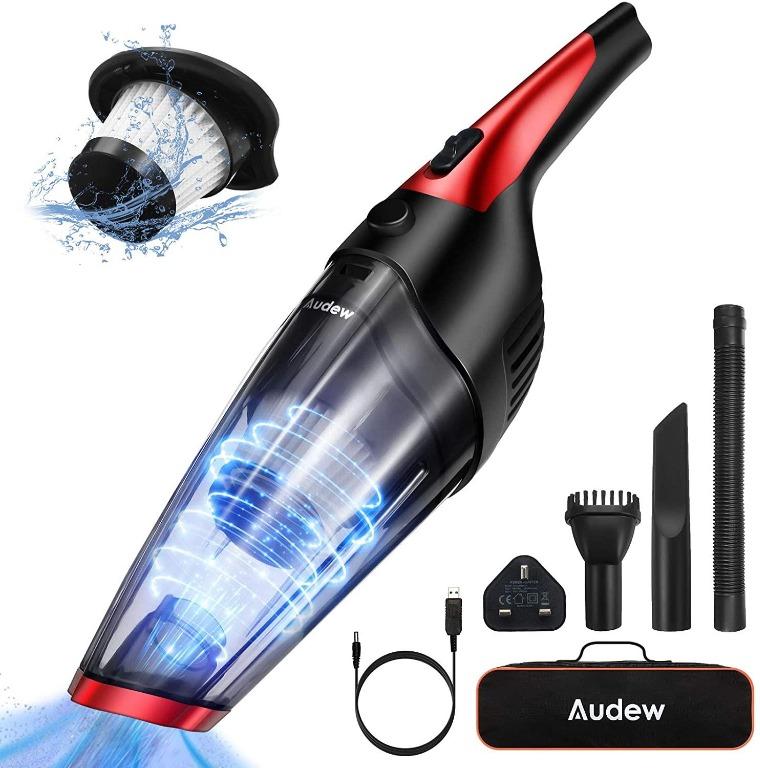 Audew 7000Pa Handheld Vacuums Cordless, 120W DualCharge Mode (USB