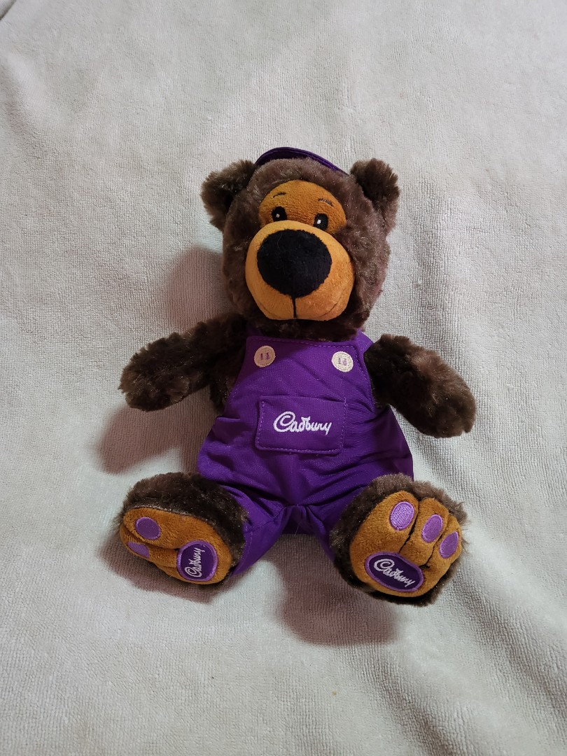 Authentic Cadbury Teddy Bear Plush Soft Toy