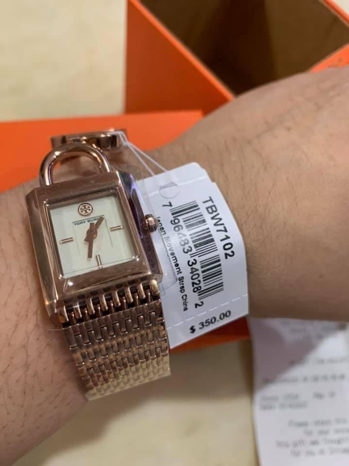 Tory burch surrey top watch gold