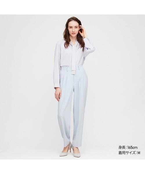 Authentic Uniqlo drape relaxed tapered 