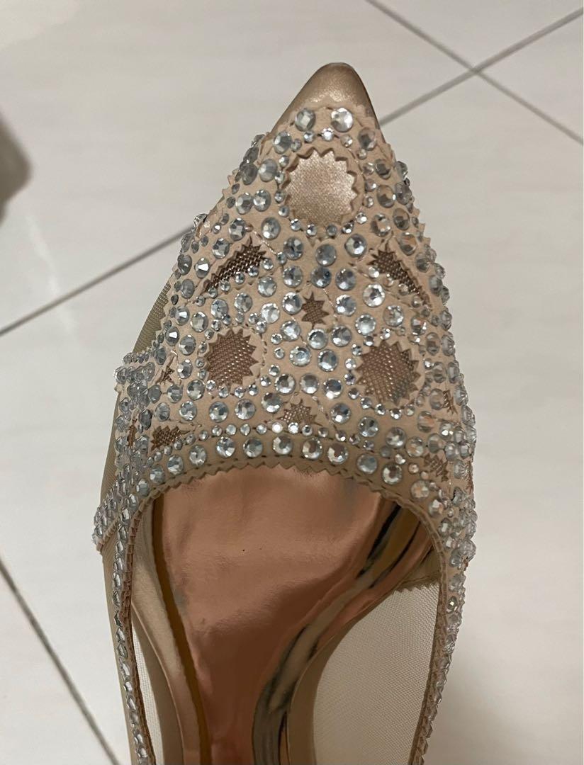 Badgley mischka gigi ivory sale