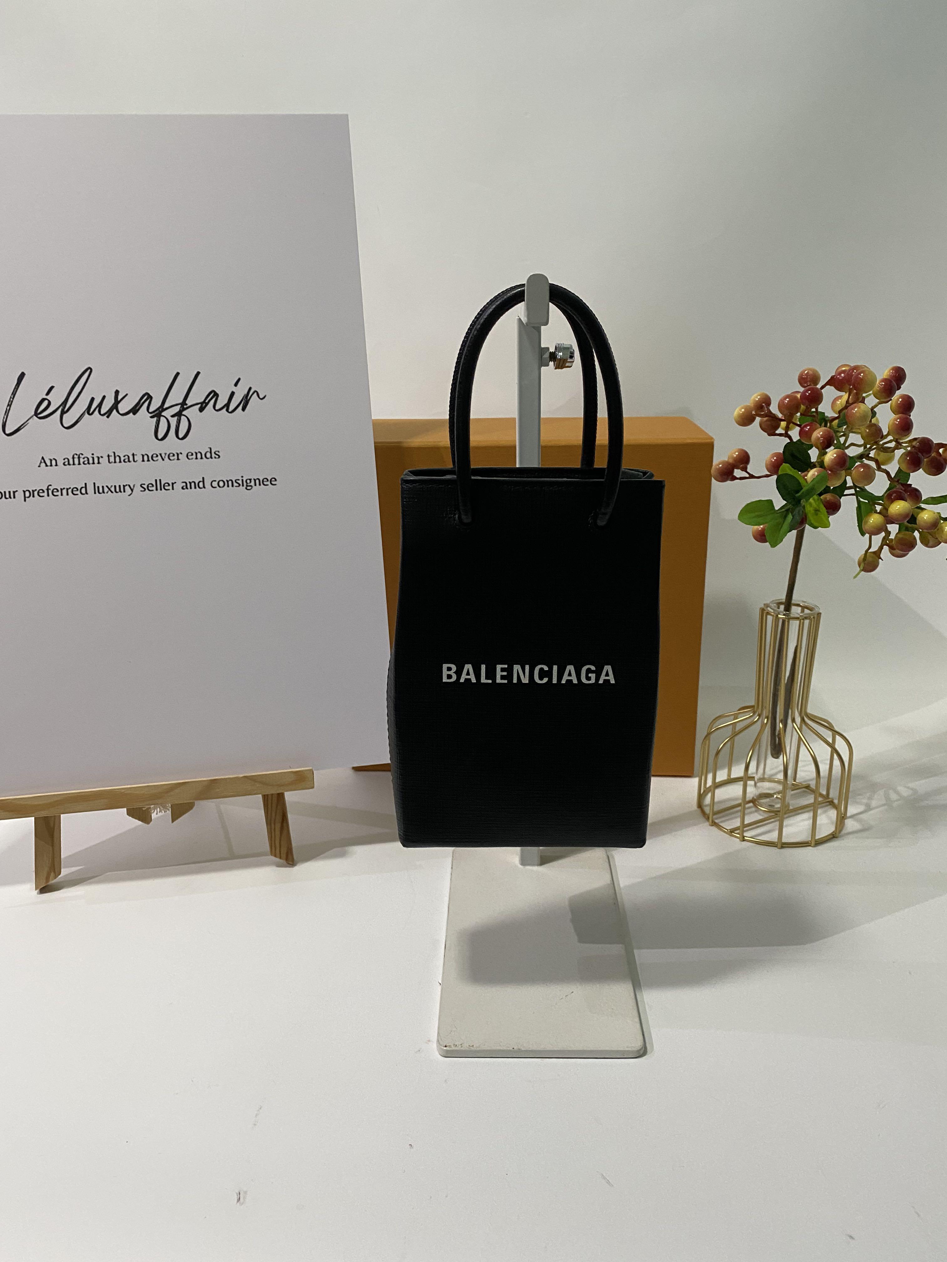 Balenciaga store phone purse