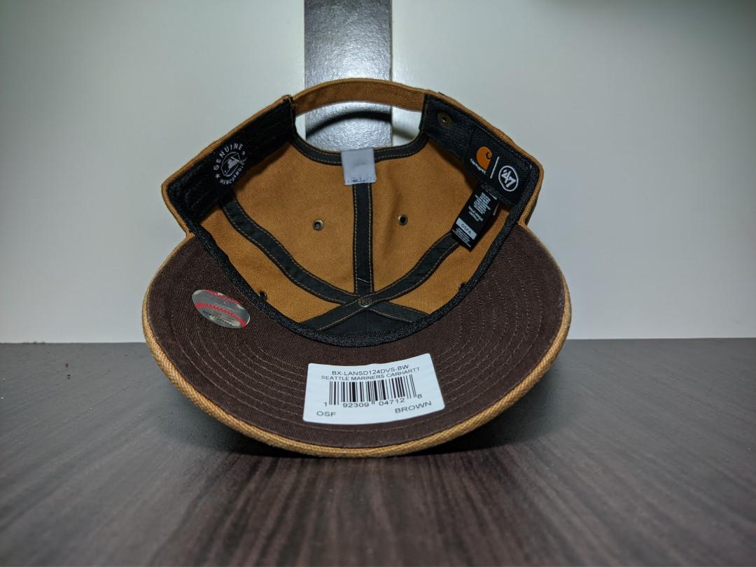Carhartt x 47 CleanUp Seattle Mariners Adjustable Cap, Men's Fashion