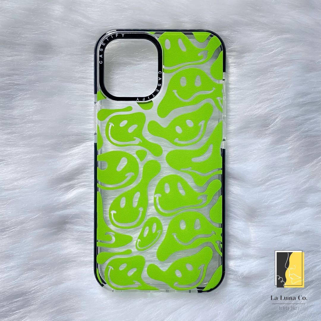 CASETiFY Acid Smiles for iPhone 12 Pro Max, Mobile Phones & Gadgets