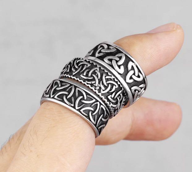 Celtic style cheap rings