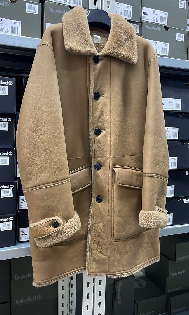 Coach wool shearling coat new arrivals