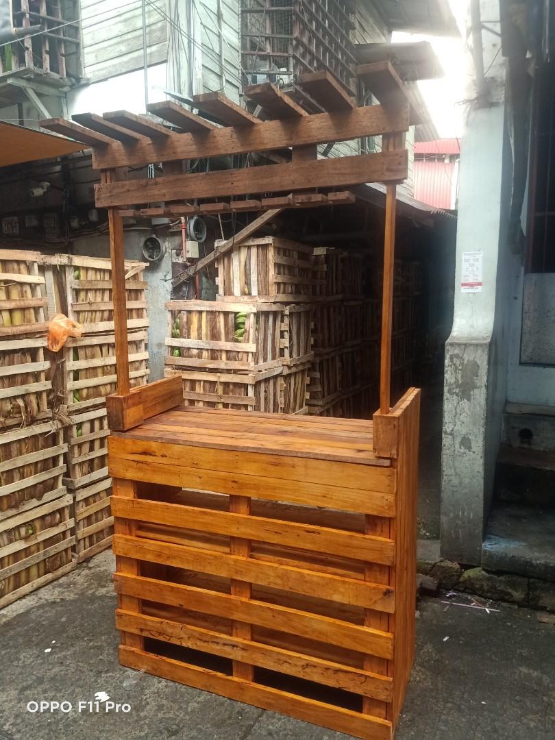 Collapsible food cart paleta food cart foldable, Furniture & Home Living, Outdoor Furniture on