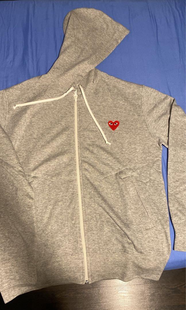 Cdg hoodie zip shop