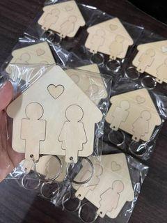 Valentines Couple Key Holder Keychain Gift