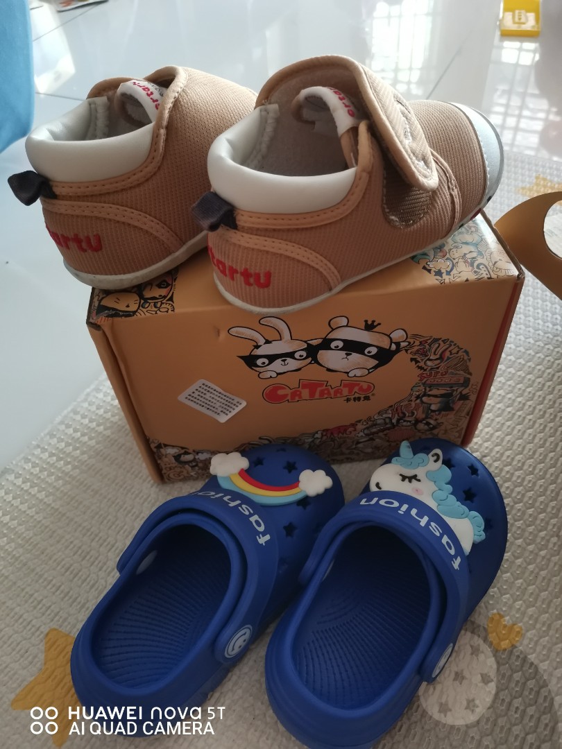 Baby shoes CRTARTU Classic Toddler Prewalk Shoes Size 140mm