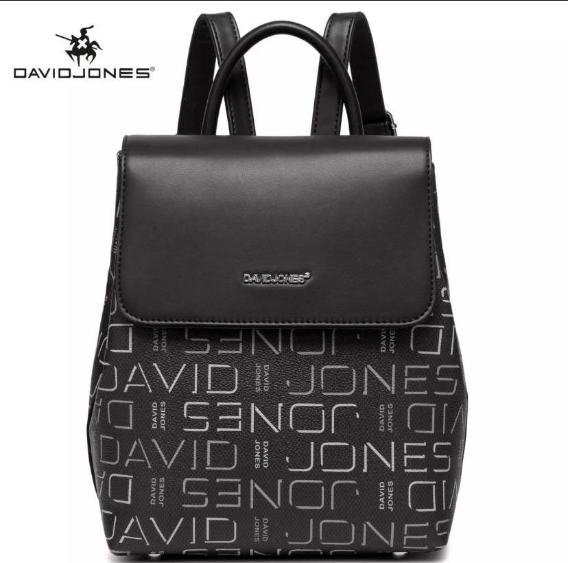 David Jones Paris, Bags, David Jones Paris Black Backpack Guc