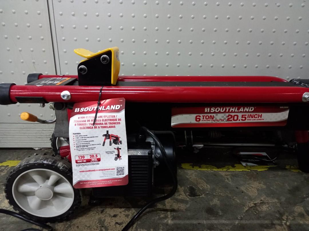 Southland 6 ton electric log splitter discount