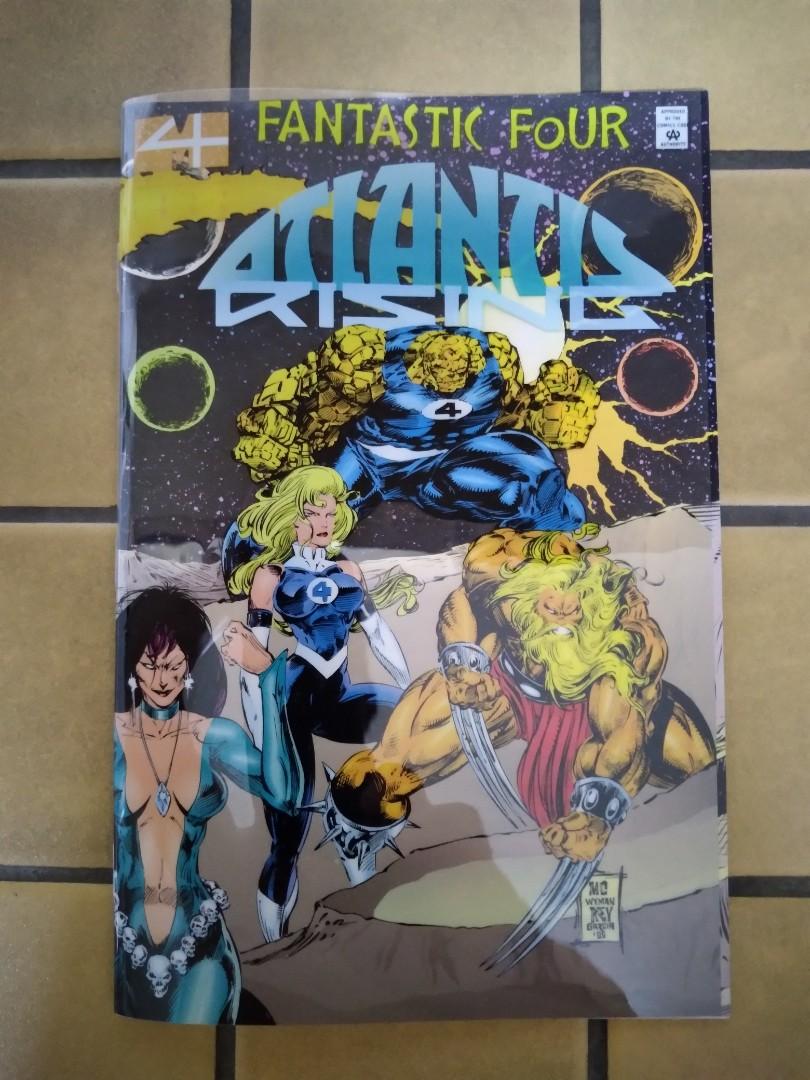 Marvel Comics Atlantis Rising Fantastic Four: Atlantis Rising #2 ( Marvel Comics ), Hobbies & Toys ...
