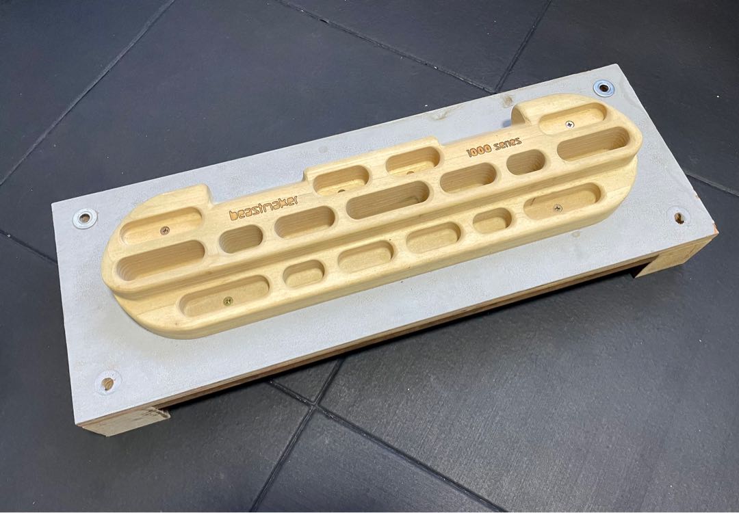 Fingerboard/ hangboard with plywood mount for sale, Sports Equipment, Other Sports Equipment and