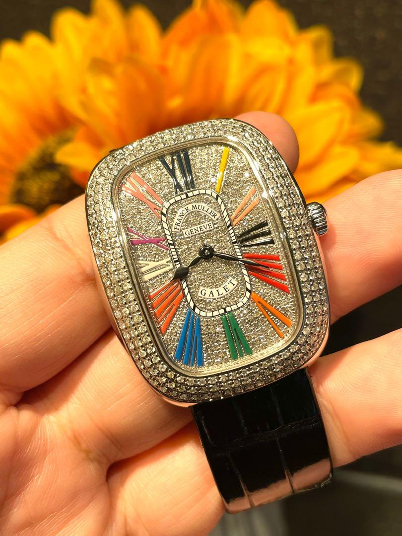 Franck muller galet best sale diamond