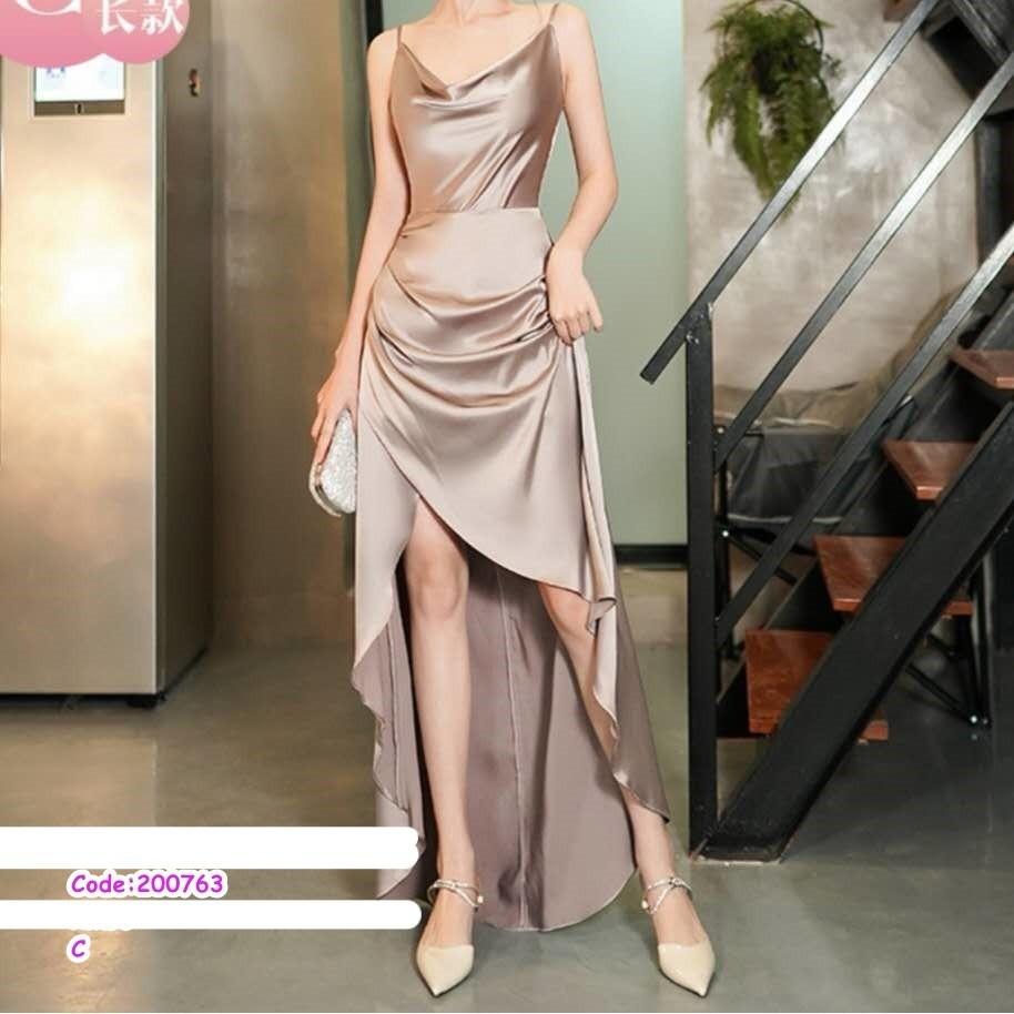green emerald velvet dress Blush gown (ready stock in XL - fits M) - READY STOCK / XL