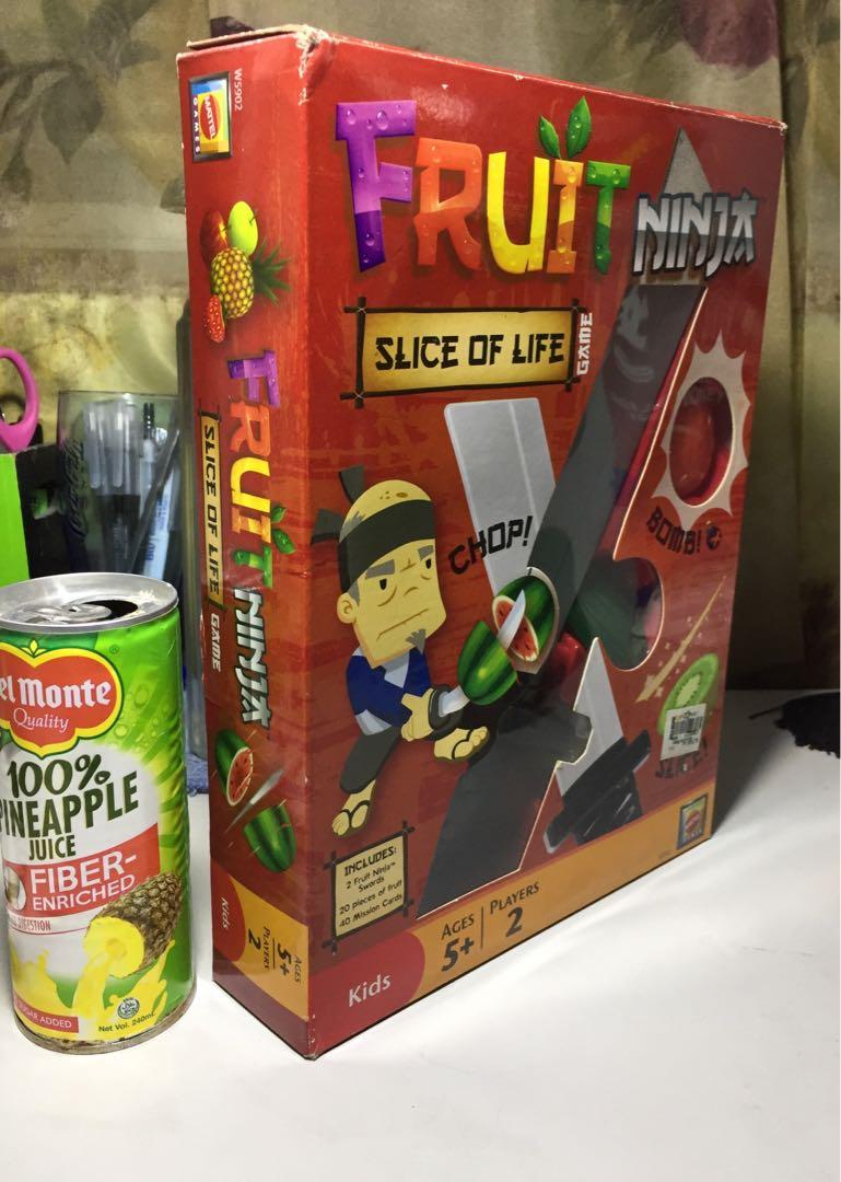 Mattel Games Fruit Ninja Slice of Life Game 2011 Gm1117 for sale online