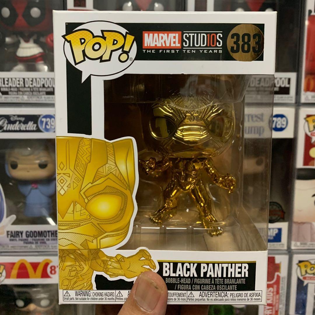 Gold black hot sale panther funko pop