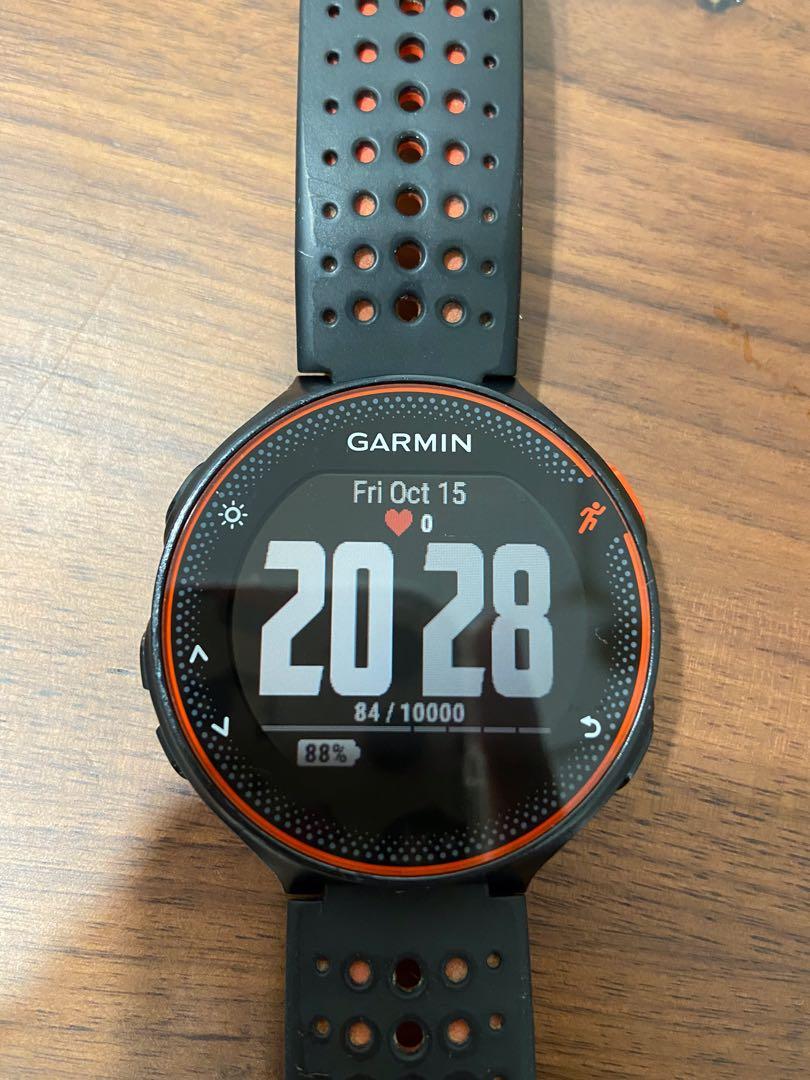 Garmin 235 black clearance red