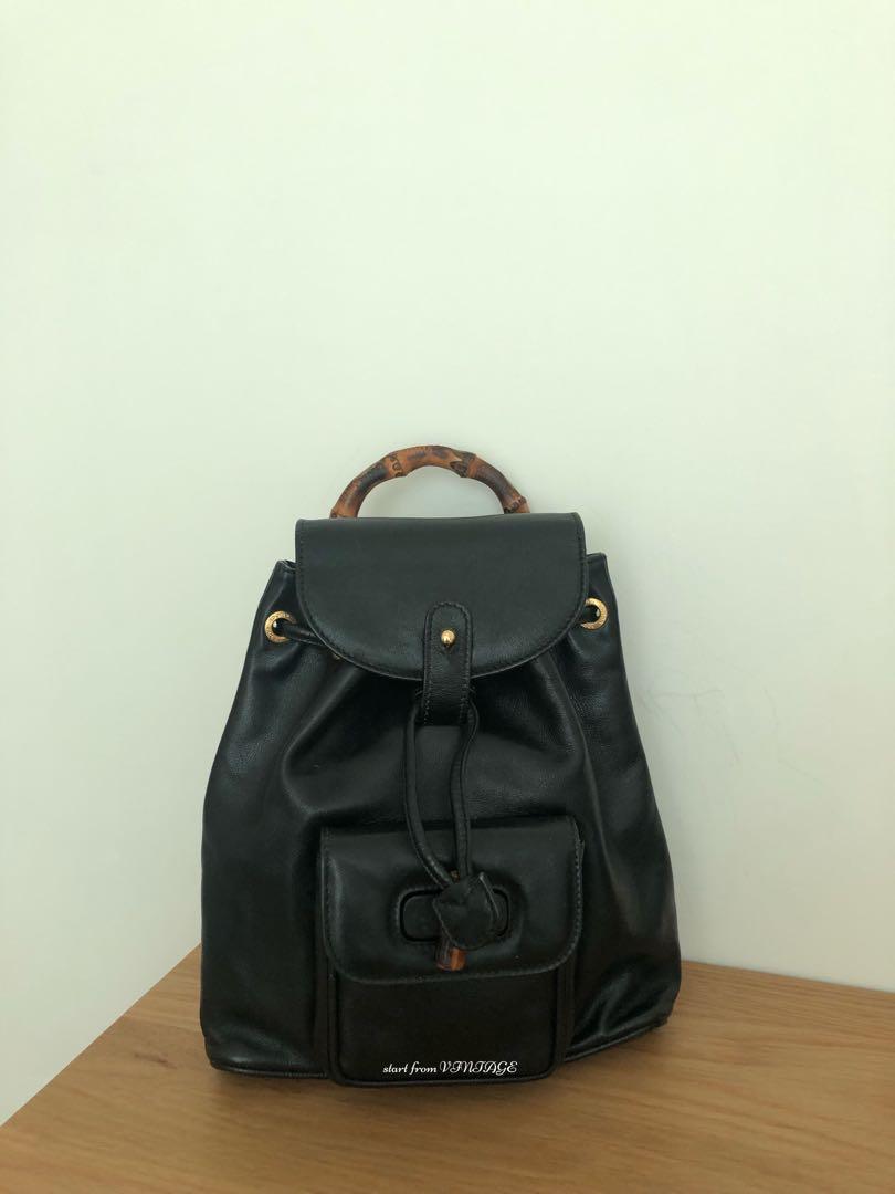 gucci bamboo mini backpack