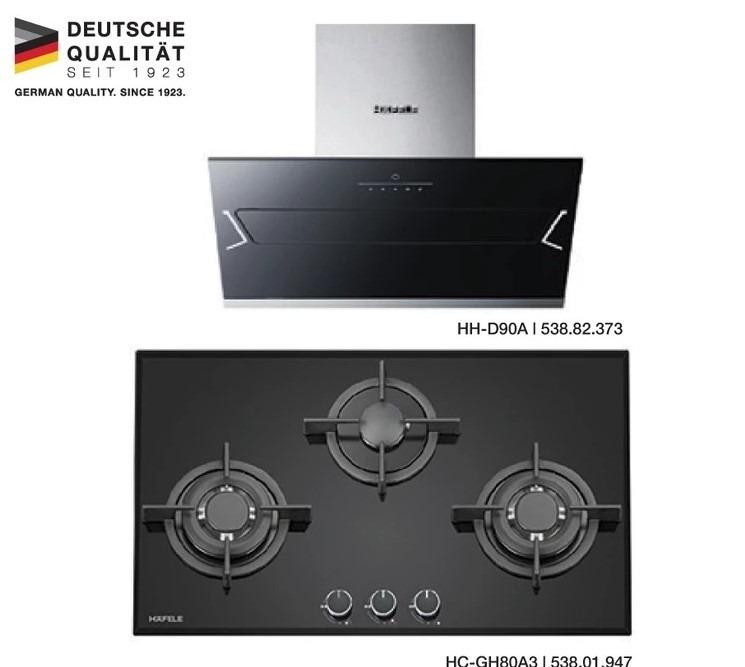Hafele hood shop and hob