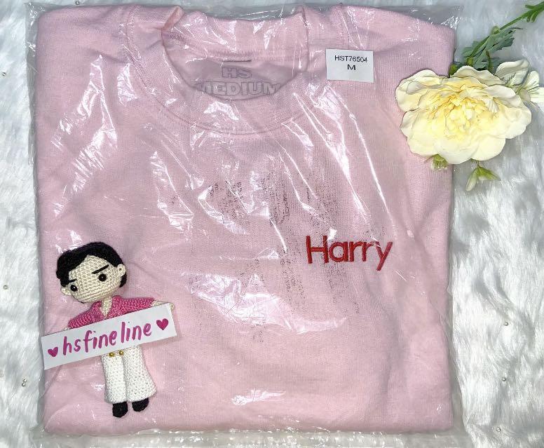 Harry Styles Pink Crewneck Classic Merch