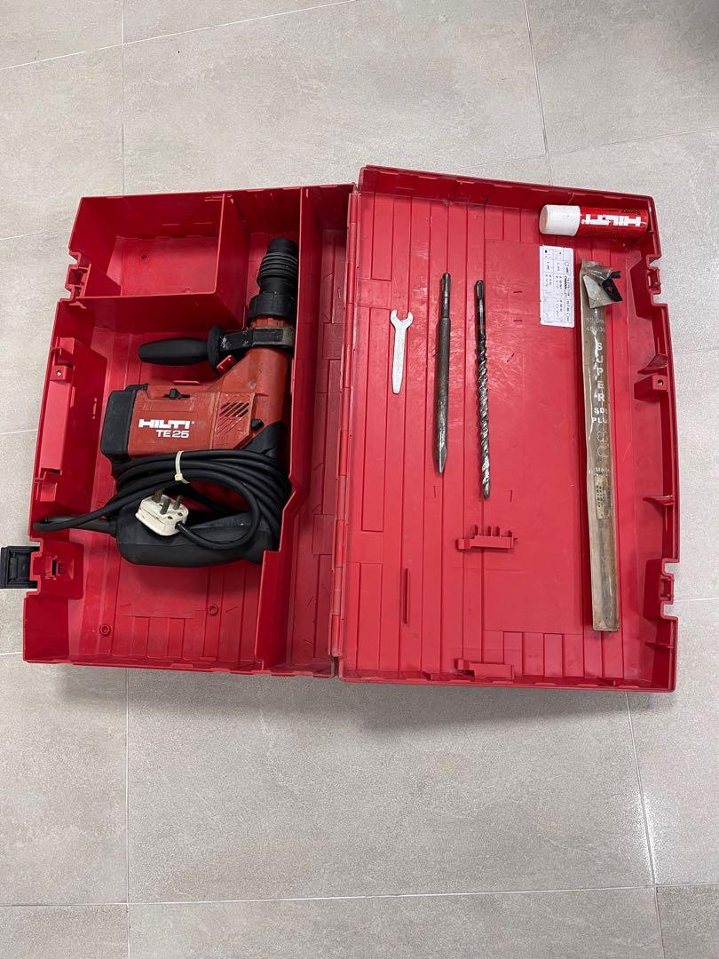 Hilti TE25 Rotary Hammer Drill, Furniture & Home Living, Home
