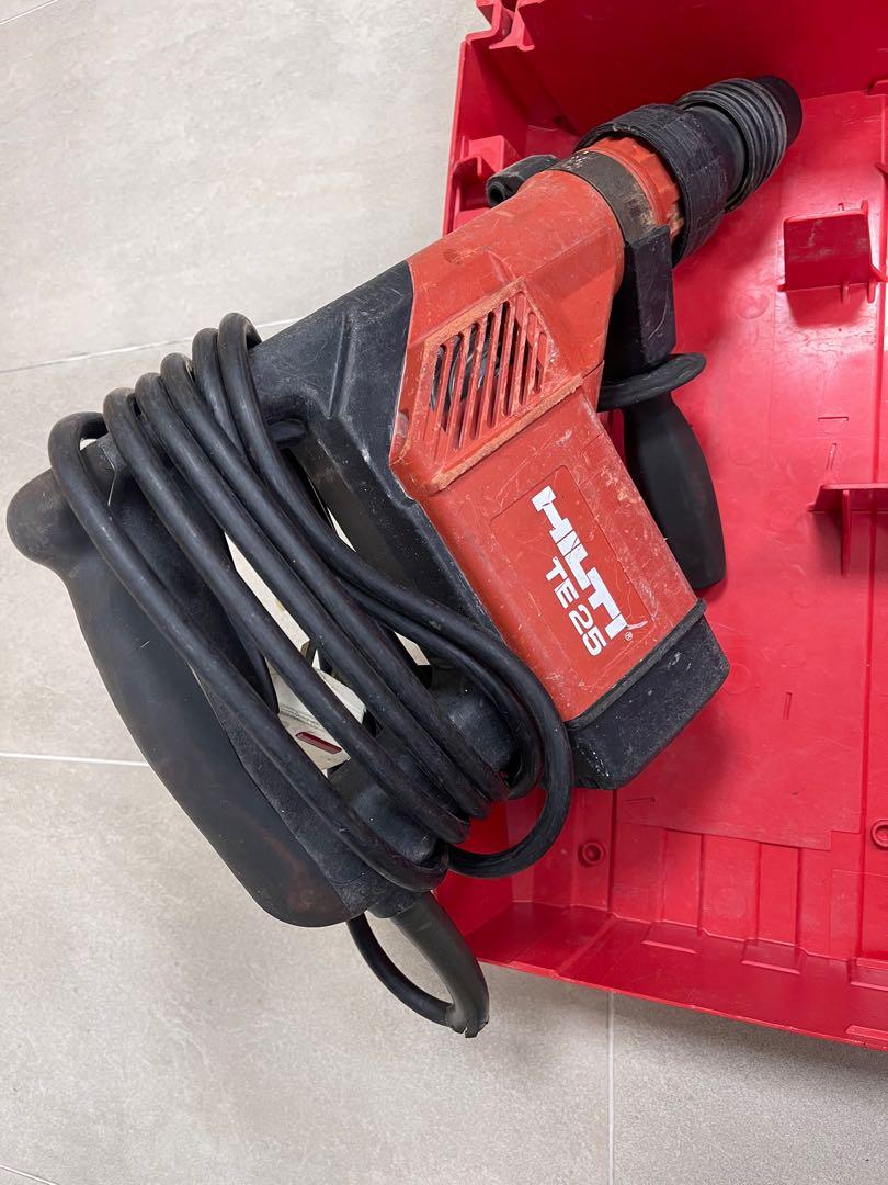 Hilti TE25 Rotary Hammer Drill, Furniture & Home Living, Home