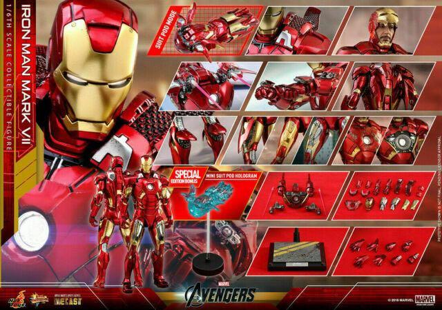 Hot Toys Iron Man Mark 7 Special Edition Hobbies Toys Collectibles Memorabilia Fan Merchandise On Carousell