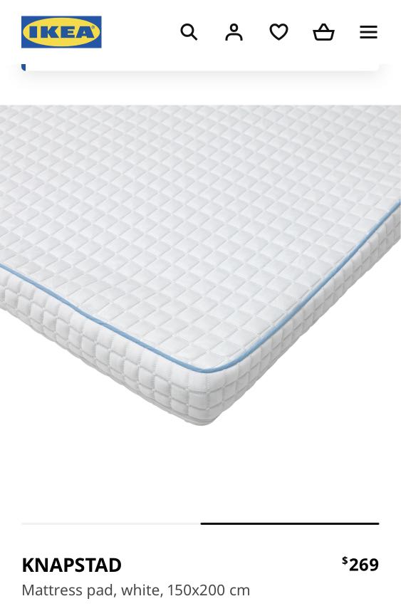 ikea cooling mattress
