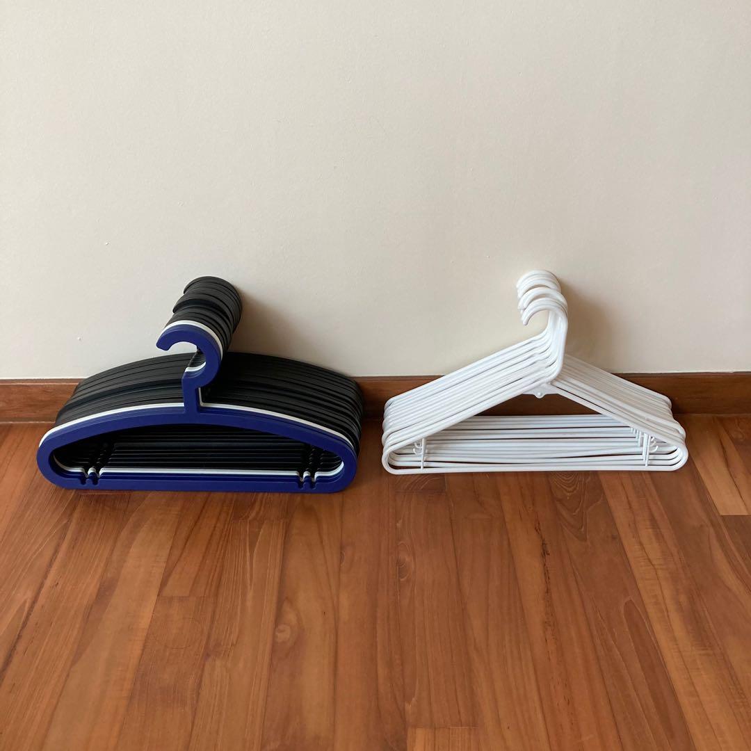 IKEA Hemlis Blue White Big Hangers