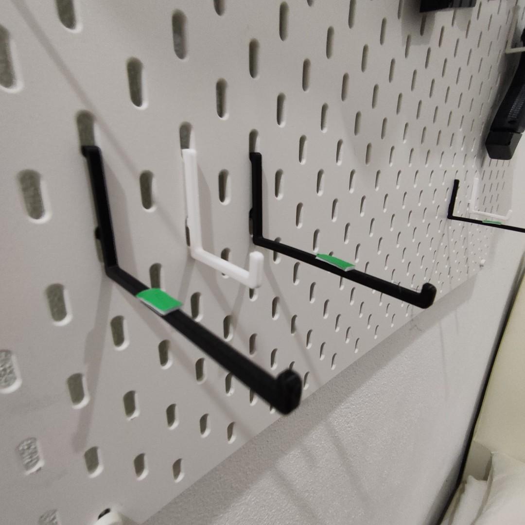 Ikea Skadis Pegboard Hook 1.5cm 2.5cm 4cm 9cm, Furniture & Home Living