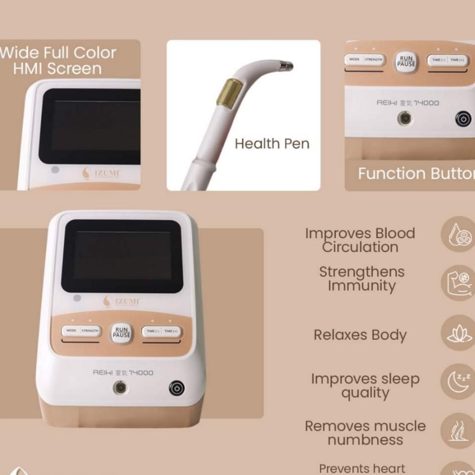 Izumi Therapy Machine Reiki 14000 Health Nutrition Medical Supplies Tools On Carousell