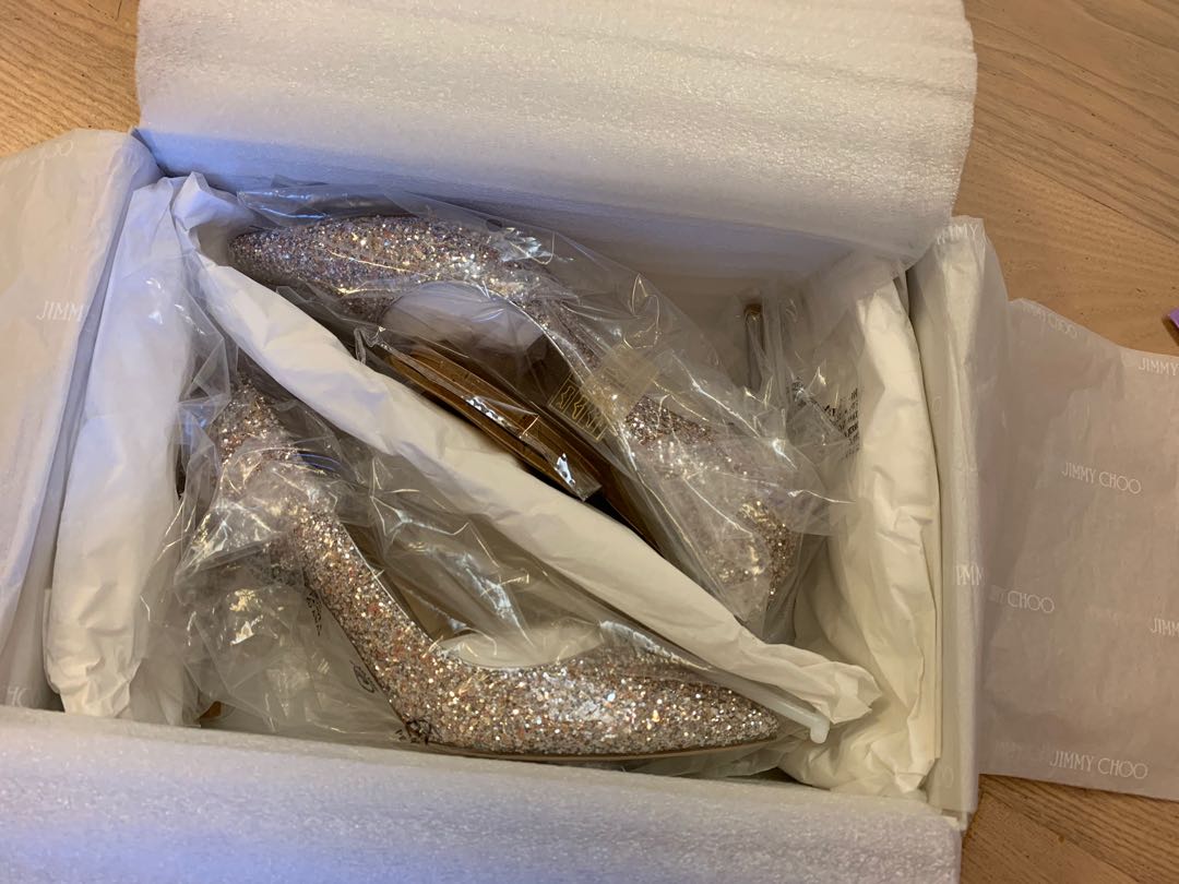 Jimmy Choo Romy 85 Viola Mix size 38.5