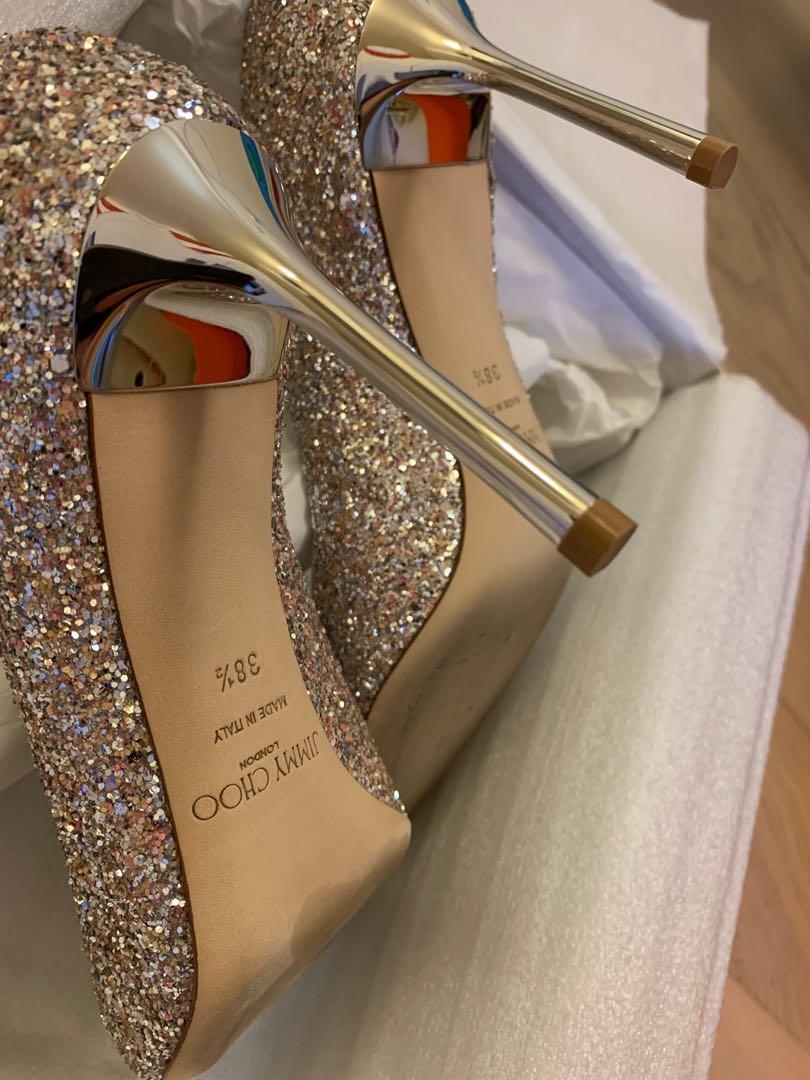 Jimmy Choo Romy 85 Viola Mix size 38.5 Carousell