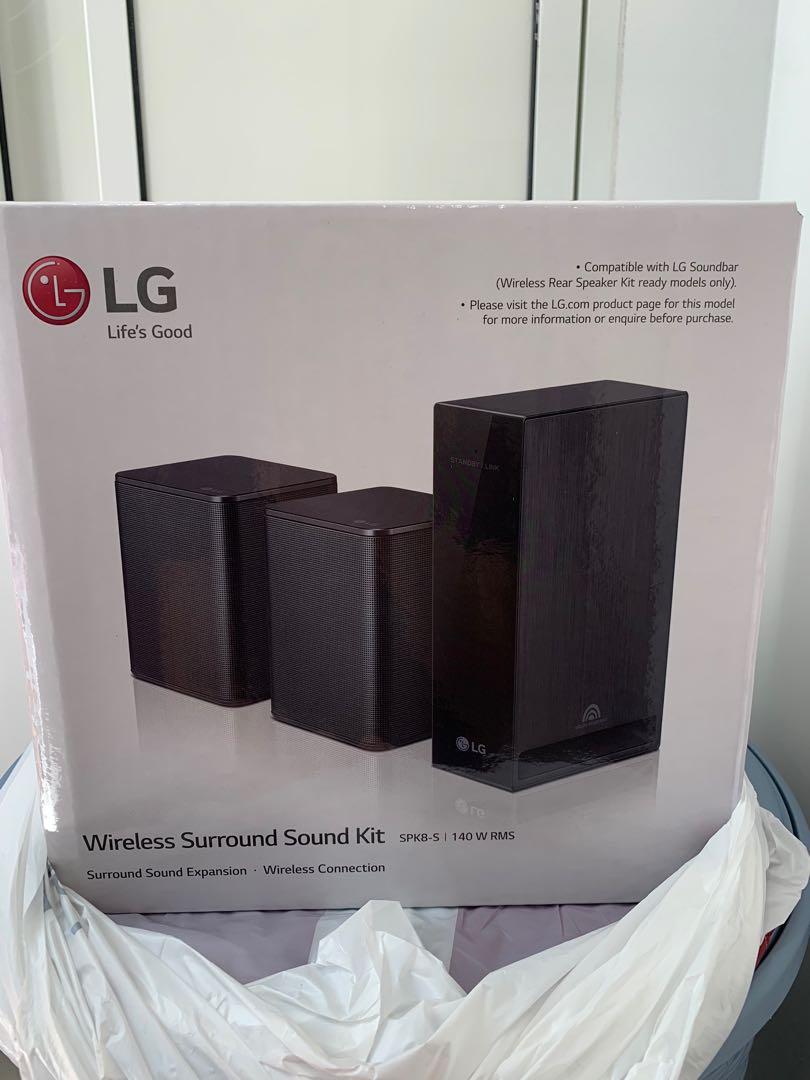 LG Wireless Surround Sound Kit SPK8S, Audio, Soundbars, Speakers