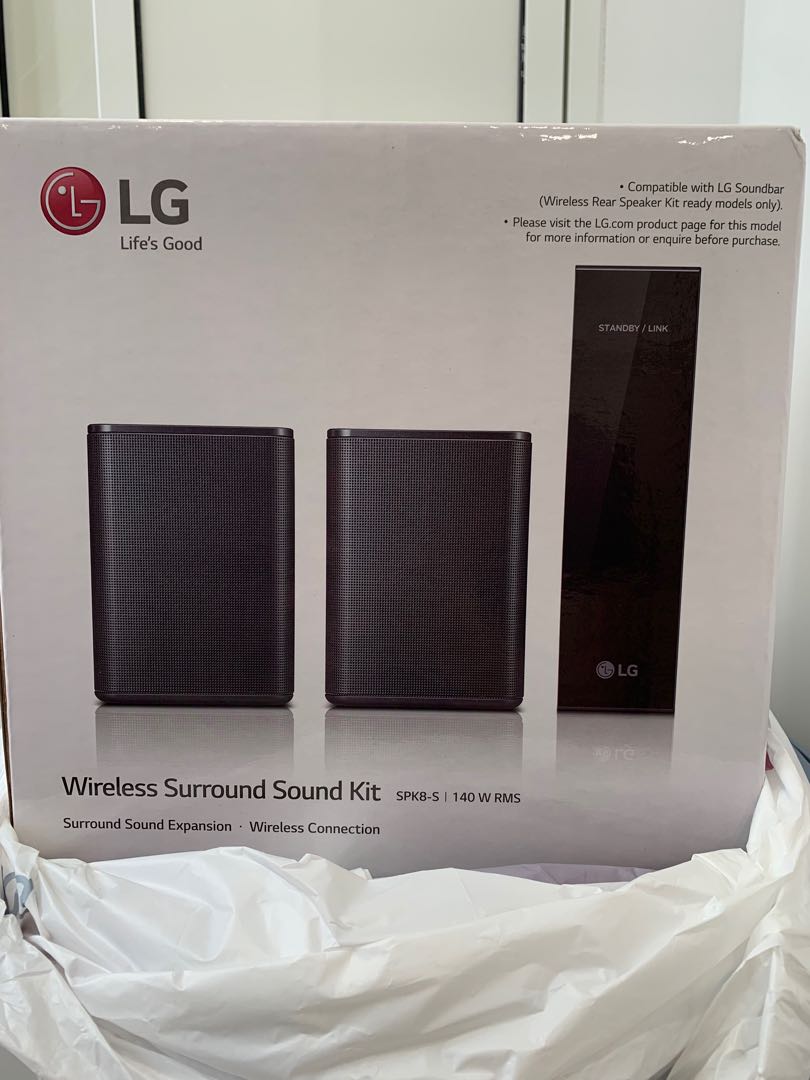 LG Wireless Surround Sound Kit SPK8 S Audio Soundbars Speakers