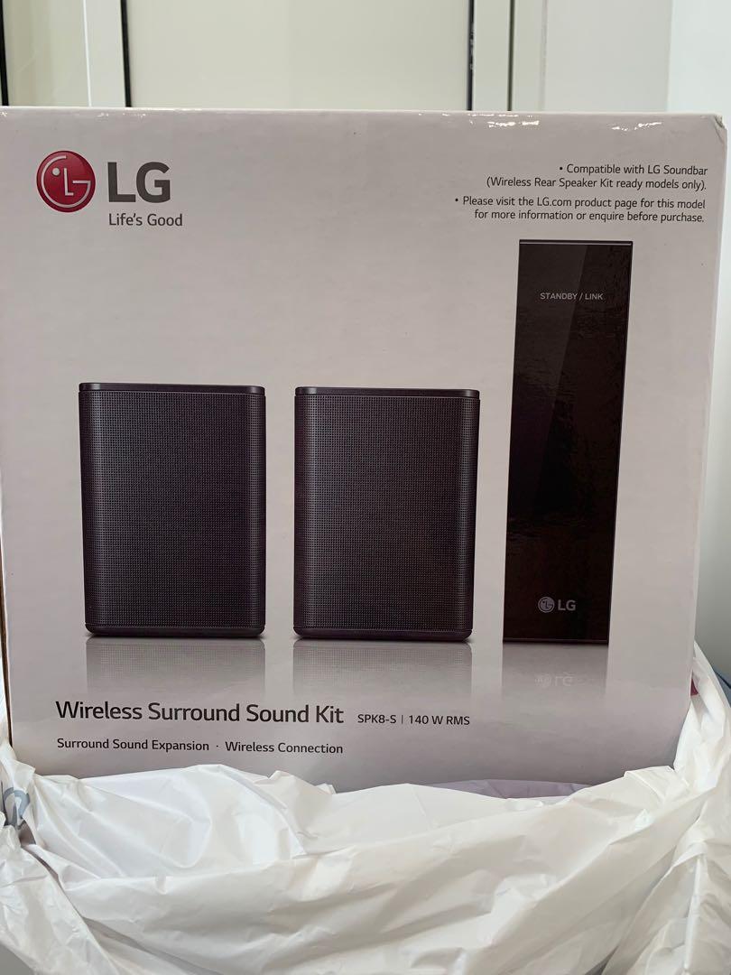 LG Wireless Surround Sound Kit SPK8S, Audio, Soundbars, Speakers