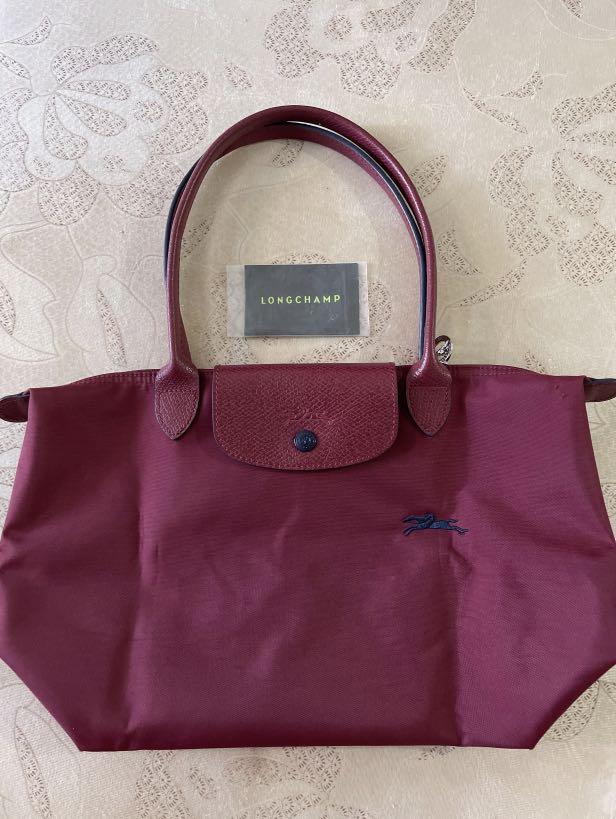 Longchamp cheap garnet red