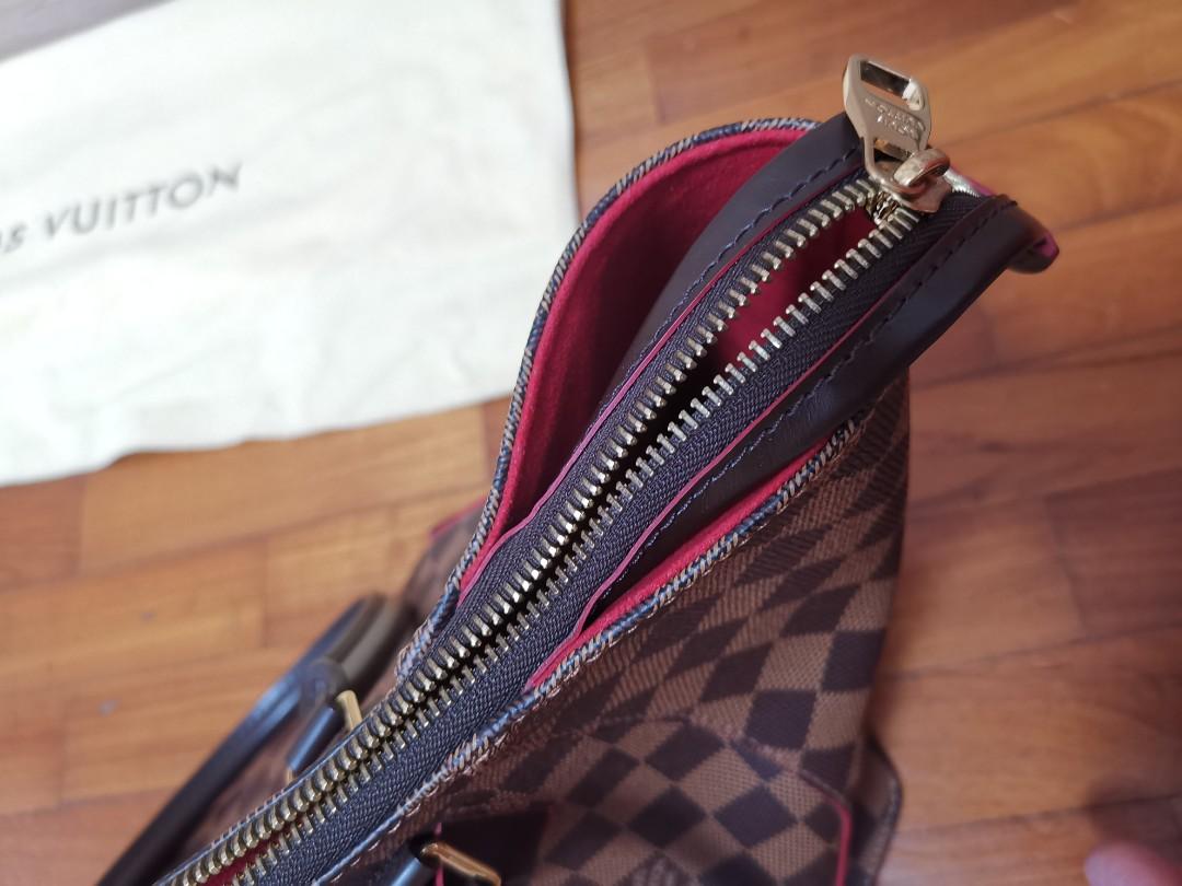 Louis Vuitton Caissa MM Damier Ebene Canvas Tote Bag – I MISS YOU